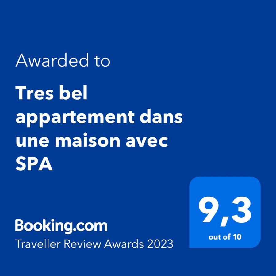 Tres Bel Appartement Dans Une Maison Avec Spa Seez Ngoại thất bức ảnh